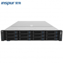 浪潮 NF5280M6 2U機架服務器，4310*1/32G*2/4T SATA*3/獨立Raid卡/2*10GE/550W*2/導軌 